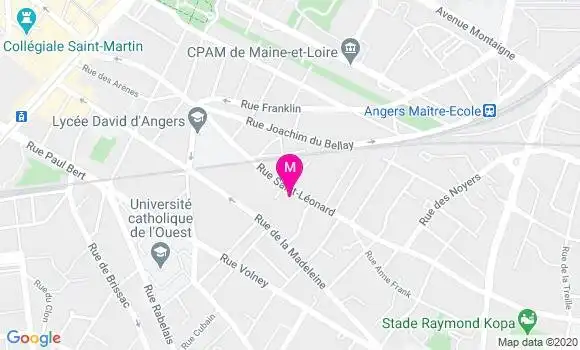Localisation Dr Zouhair Mouhaffel