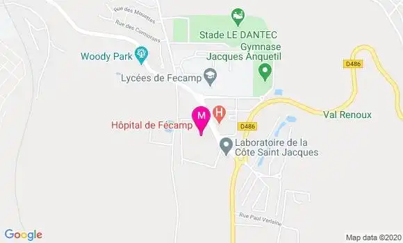 Localisation Dr Pascal Duboc