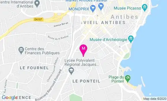 Localisation Dr Didier Lugrin