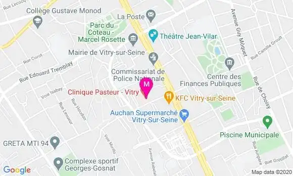 Localisation Dr Ferid Bchini