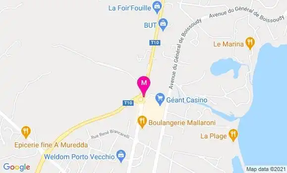Localisation Dr Jean François Bonet