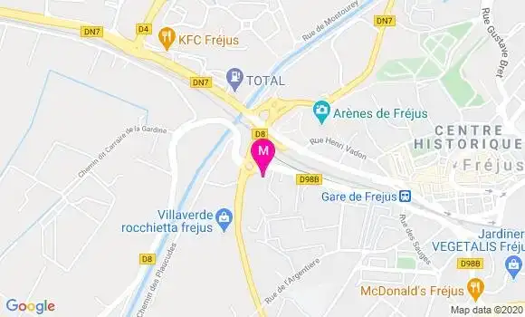 Localisation Dr Christophe Brindeau