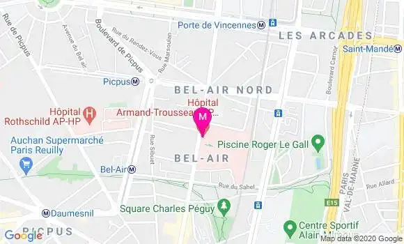 Localisation Dr Olivier Gall