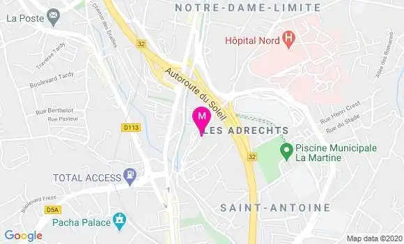 Localisation Dr Marc Leone