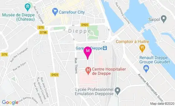Localisation Dr Igor Auriant
