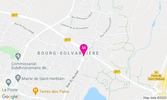 Localisation Dr Ronan Bodere