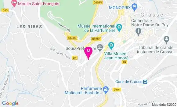Localisation Dr Jean Louis Daube