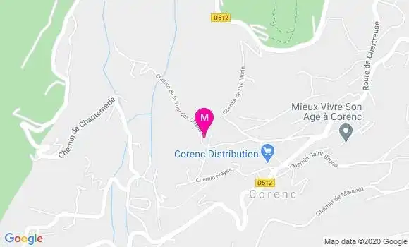 Localisation Dr Patrick Loffredo