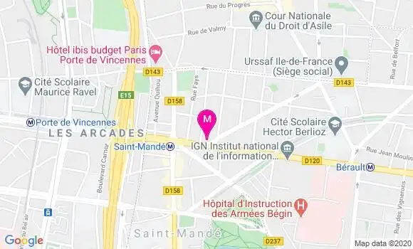 Localisation Dr Catherine Lesguillier
