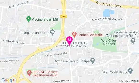 Localisation Dr Gilles Durand Rogers