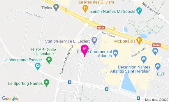 Localisation Dr Xavier Piot