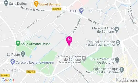 Localisation Dr Eric Plouviez