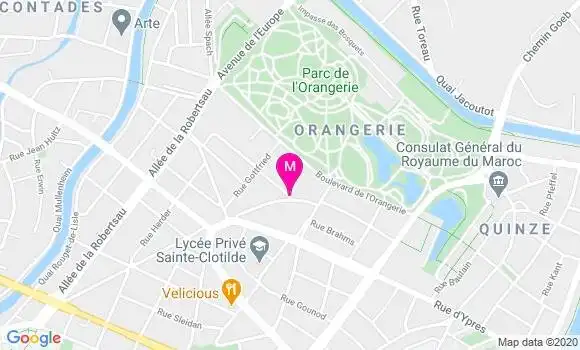 Localisation Dr Jacques Claus