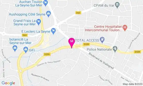 Localisation Dr Cédric Leroy