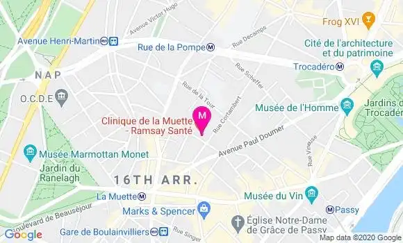 Localisation Dr Remi Bourlier