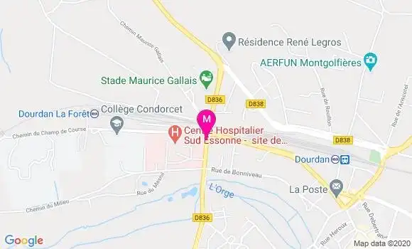 Localisation Dr Jean Pierre Colin