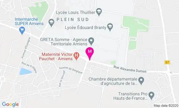Localisation Dr Fabrice de la Llave