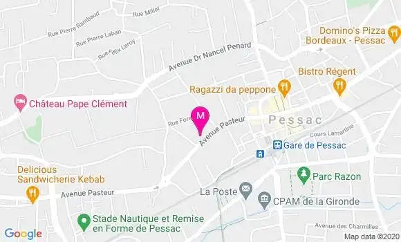 Localisation Dr Jean Luc Albinet
