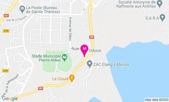 Localisation Dr Peggy Lourioux