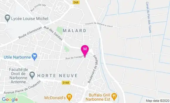 Localisation Dr Jean Yves Bassetti