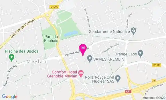 Localisation Dr Jean Louis Droguet