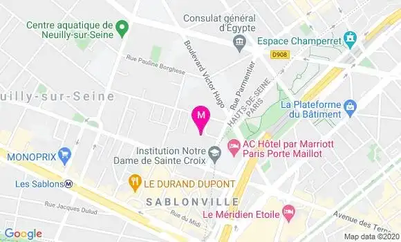 Localisation Dr Vanessa Guellec