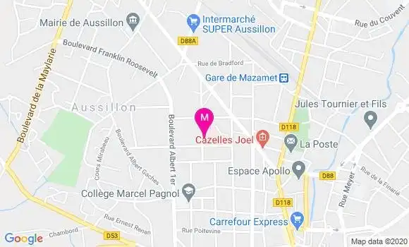 Localisation Dr Roxane Alran