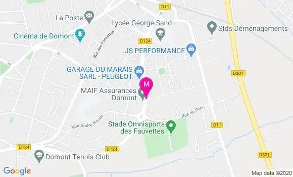 Localisation Dr Jean Marie Piaton
