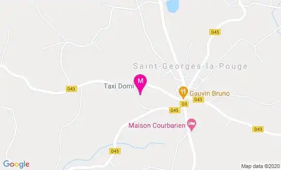 Localisation Dr Marie Laure Vesval