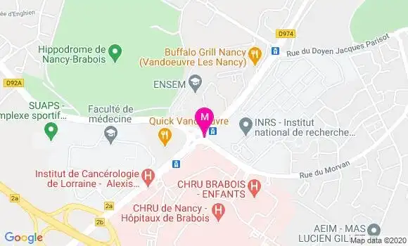 Localisation Dr Maeva Houot