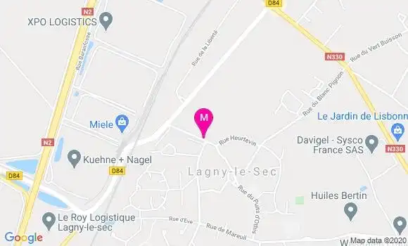 Localisation Dr Isabelle Pieyre