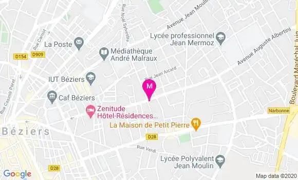 Localisation Dr Annick Laudeho Leroy
