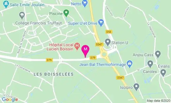 Localisation Dr Pascal Morand