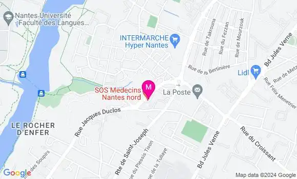 Localisation Dr Hugues Even