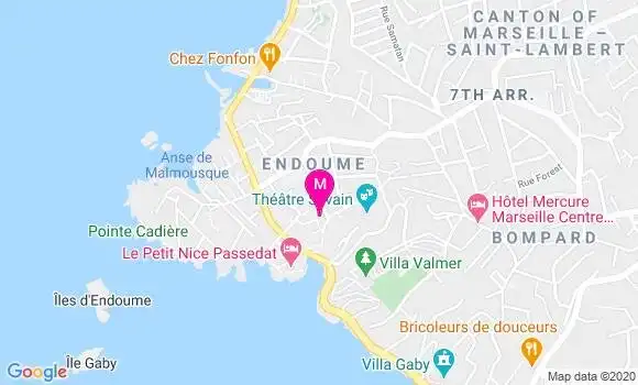 Localisation Dr Isabelle Decamps