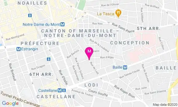 Localisation Dr Claire Chambon