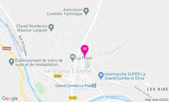 Localisation Dr Marie Laure Pons