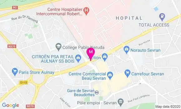 Localisation Dr Linda Rouaissia Benyezzar