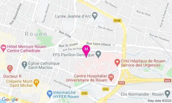 Localisation Dr Fabienne Moritz