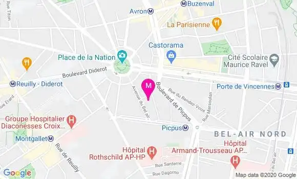 Localisation Dr Mariem Lamrani