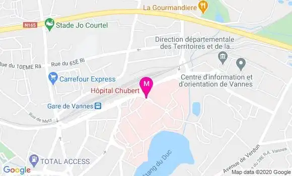 Localisation Dr Anne Girault Brejot