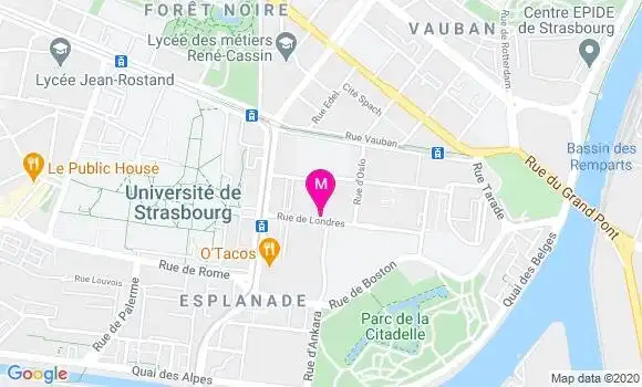 Localisation Dr Jean Marie Feger