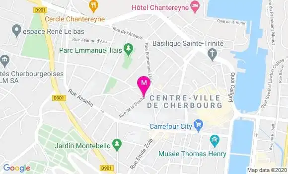 Localisation Dr Paul Marie Lejeune