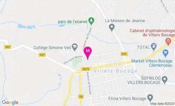 Localisation Dr Marc Laplanche
