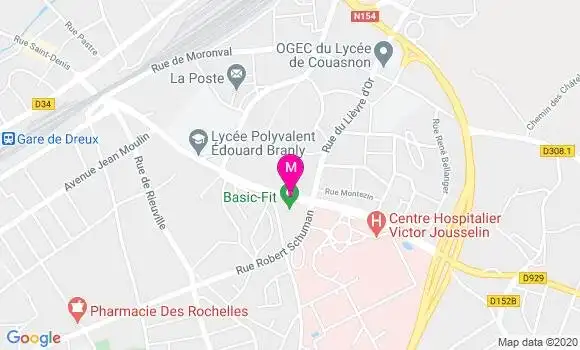 Localisation Dr Josiane Bougnet