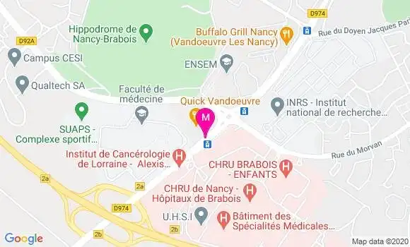 Localisation Dr Laetitia Tournier Rangeard