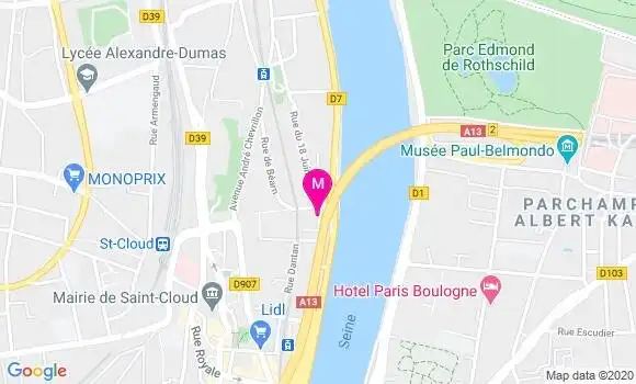 Localisation Dr Marie Aleth Filleul