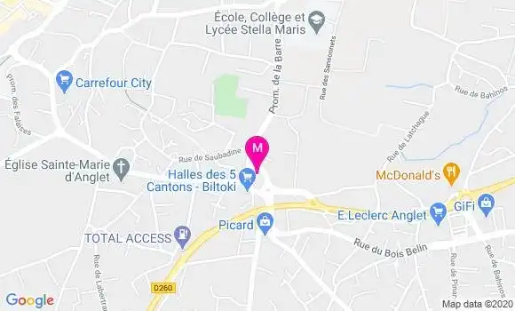 Localisation Dr Nathalie Baguet