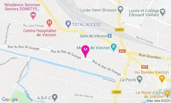 Localisation Dr Samir Bahlis