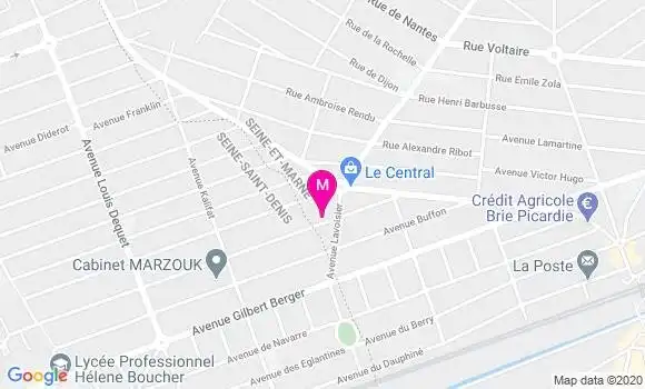 Localisation Dr Idja Nawissi Agbaguede